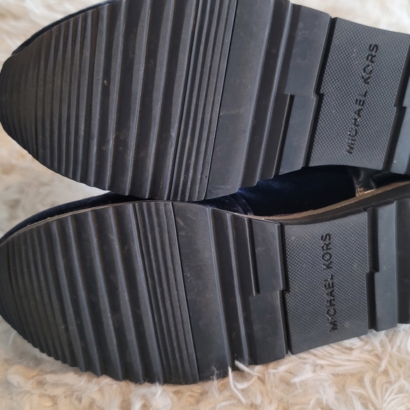 Michael Kors Allie Velvet Sneaker - Picture 6 of 9